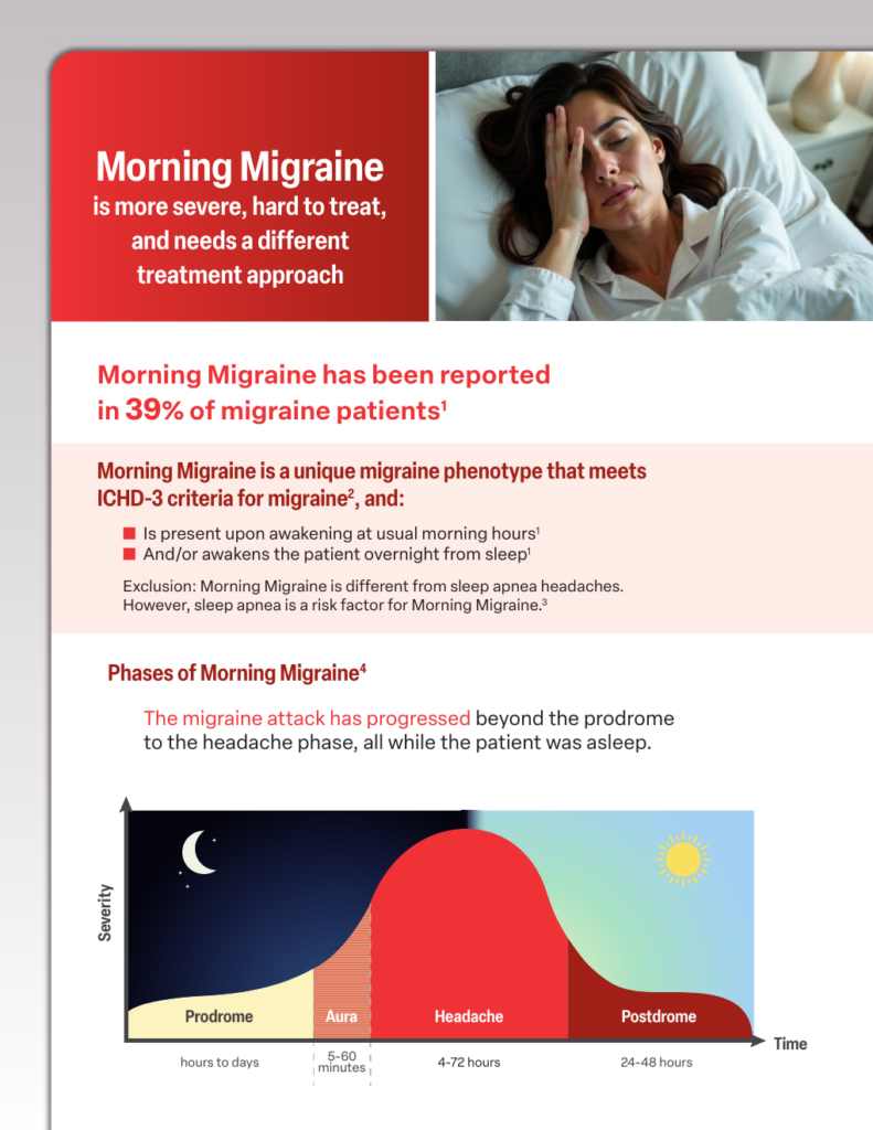 Morning Migraine Brochure cover